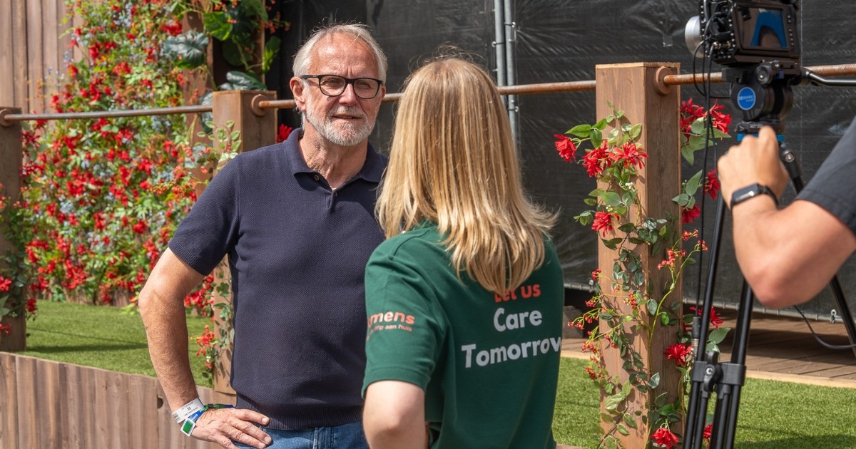Bouwen aan de zorg van morgen vanop de inspirerende Tomorrowland-site